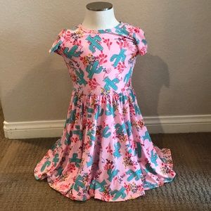Dot dot smile cactus dress